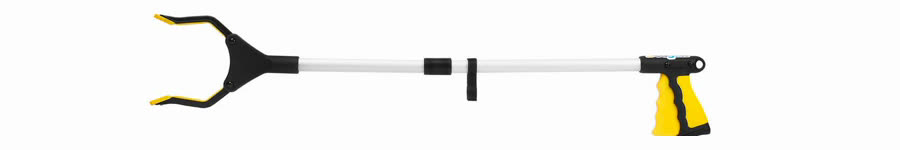 Pinza Deaguit de 80 cm extendida, vista de lado.